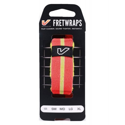 FretWraps World Flags, Red-Yellow - Medium