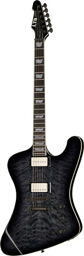LTD Phoenix-1000 QM STBS See Thru Black Sunburst