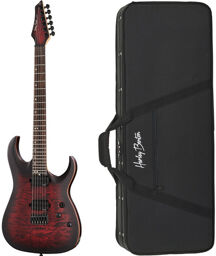Amarok-6 BKRD Quilted B Bundle Black Red Quilted Burst