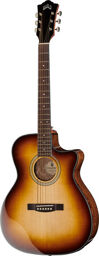 OM-260CE Deluxe Burl LTD Soft Edge Burst High Gloss