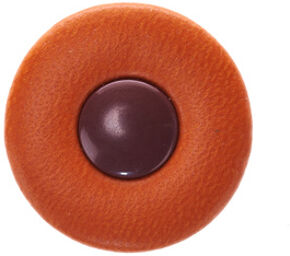 Deluxe Sax Pad 24,5mm Cuir brun