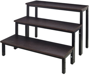 Stairs 20 40 60cm Bk Marron foncé