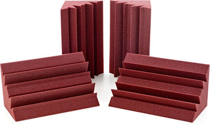 Lenrd Bass Traps Burgundy 4 Burgundy