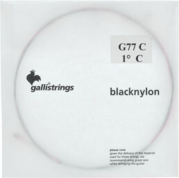 G77-C Black Nylon Bass C Str.