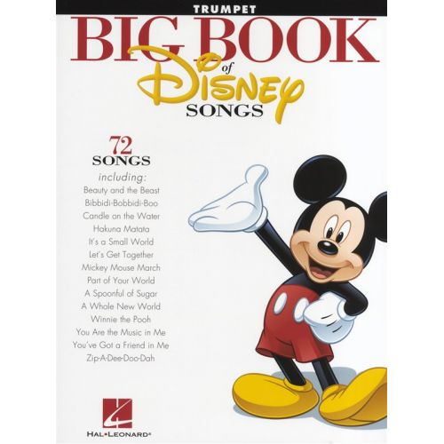 The Big Book Of Disney Songs Instrumental Folio - Trumpet