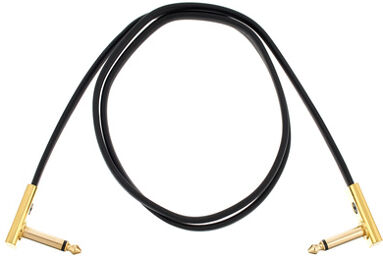 Flat Patch Cable Gold 100 cm