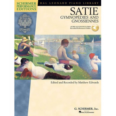Satie Erik Gymnopedies And Gnossiens + MP3 - Piano Solo