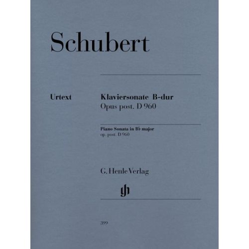 Schubert F. - Piano Sonata B Flat Major D 960