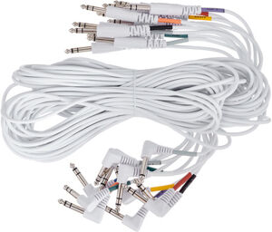 e-drum cable loom white Blanc
