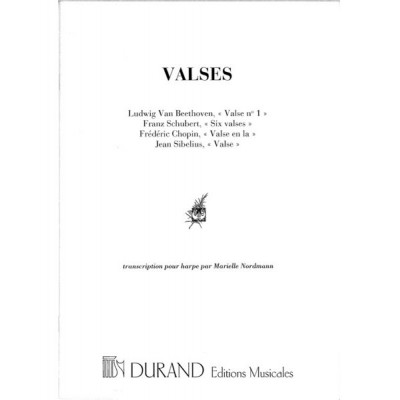 NORDMANN - VALSES - HARPE
