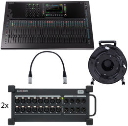QU-7 Stagebox Bundle Noir
