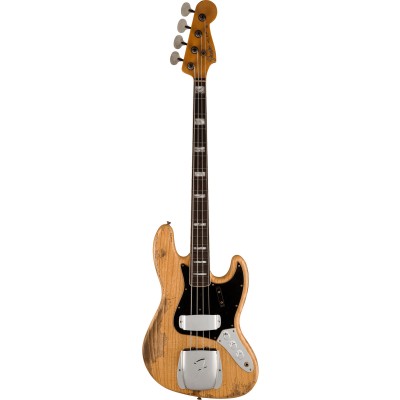 CS Jazz Bass Custom RW LTD Heavy Relic ROUND-lam Aged Natural