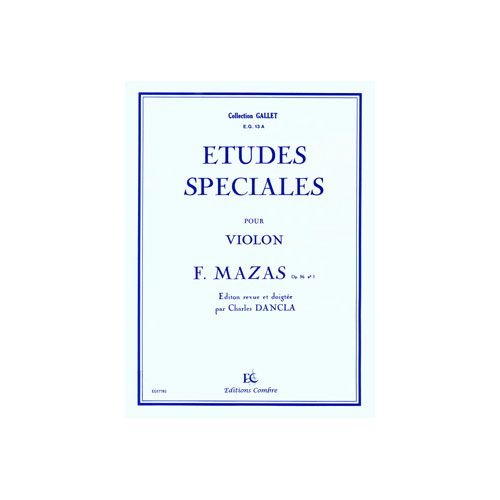 Mazas - Etudes Spéciales Op.36 No.1 - Violon
