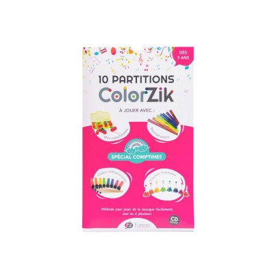 Livret CD Colorzik - Comptines