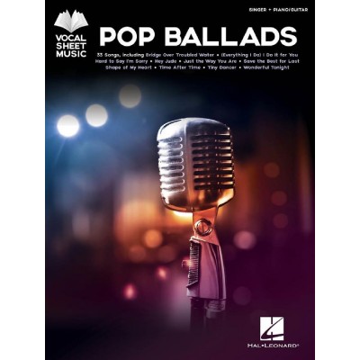 Pop Ballads - Piano, Voix, Guitare