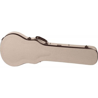 Étui Les Paul Beige en Bois Deluxe - GW