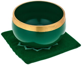 Tibetan Singing Bowl Box Set G Green
