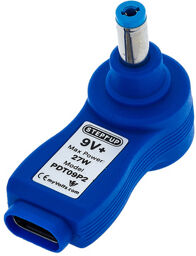 Step Up Tip 9V Center Pos Bleu