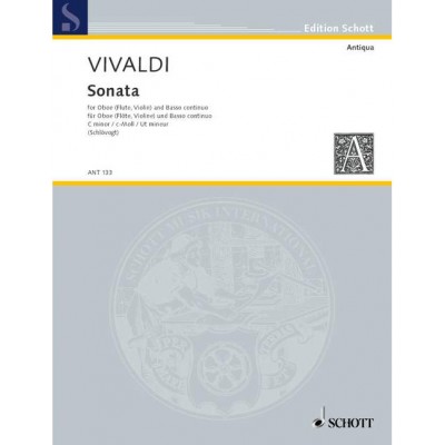 Vivaldi Antonio - Sonata C Minor RV 53 - Oboe And Basso Continuo