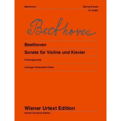 Beethoven L. V. - Sonate pour Violon & Piano