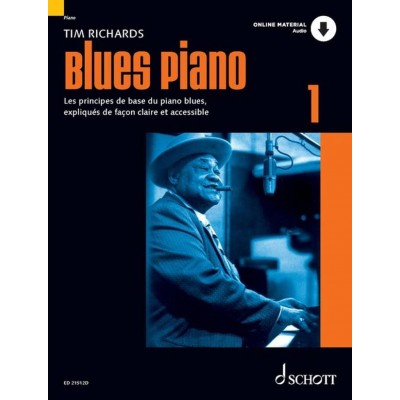 Blues Piano 1 (French Edition) Vol. 1