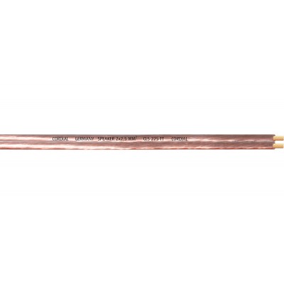 Bobine de Câble H.P. 2 X 2,50 Mm - 100M Transparent