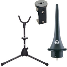 14300 Sax / Clar. Stand Set Noir