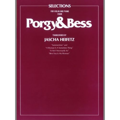 Gershwin G - Porgy & Bess Selections - Violin And Piano