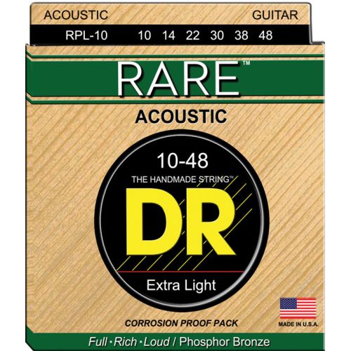 RPL-10 Rare Phosphor Bronze Extra Light 10-48