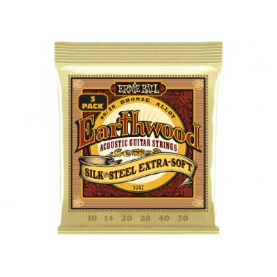 3047 Earthwood 80/20 Bronze 10-50 Pack de 3