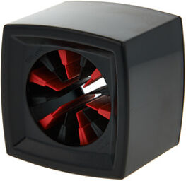 Square Mic Flag Black noir