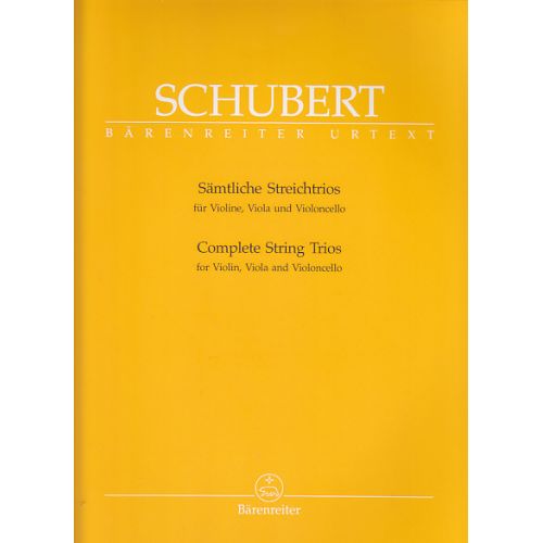 Schubert F. - Samtliche Streichtrios