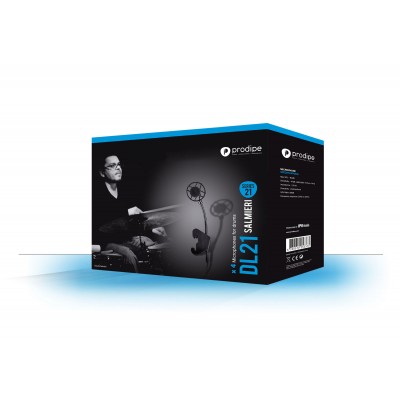 DL21 Salmieri Drums - Pack De 4 Micros