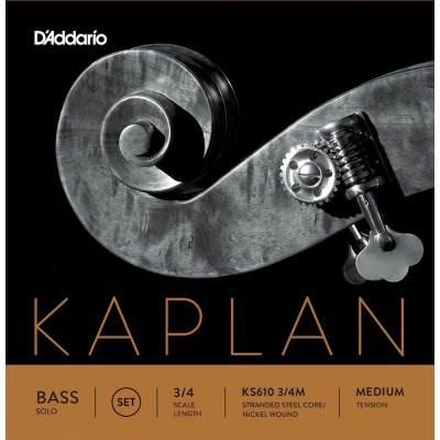 Jeu Pour CONTREBASSE3/4 Kaplan Solo Medium
