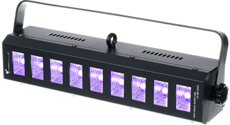 Wild Wash 9x3W LED UV BK DMX Noir