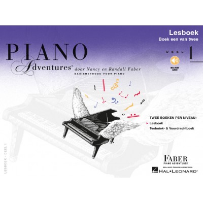 Piano Adventures: Lesboek Deel 1 - Version Neerlandais