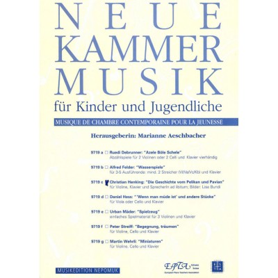 Henking Christian - Die Geschichte Vom Kan - Violin, Piano, Soprano Ad. Lib.