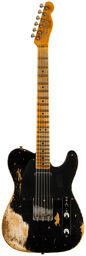 LTD 52 Tele Aged Black SHRelic Aged Black