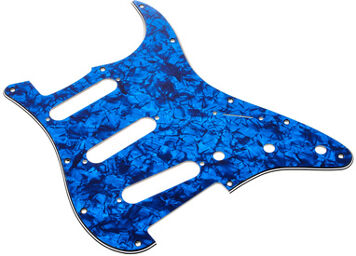 ST-Pickguard SSS Blue Pearl