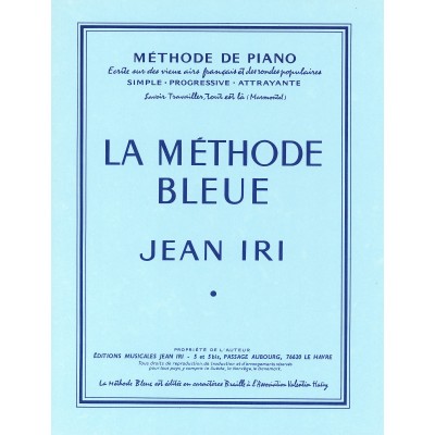 Iri Jean - La Methode Bleue - Piano