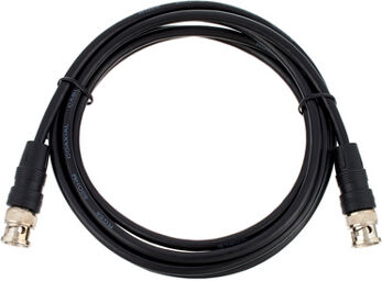 BNC Cable 50 Ohms 2,0m Noir