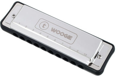 Woogie Blues Harmonica Bb Argent