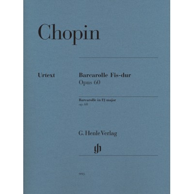 Chopin F. - Barcarolle Op. 60 - Piano