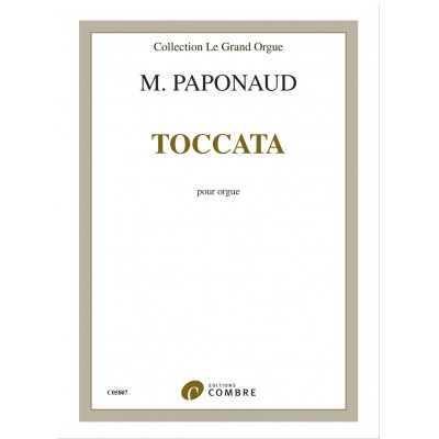 Paponaud - Toccata - Orgue
