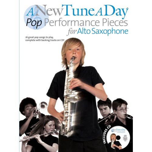A New Tune A Day Pop Performance Pieces - + CD - Alto Saxophone