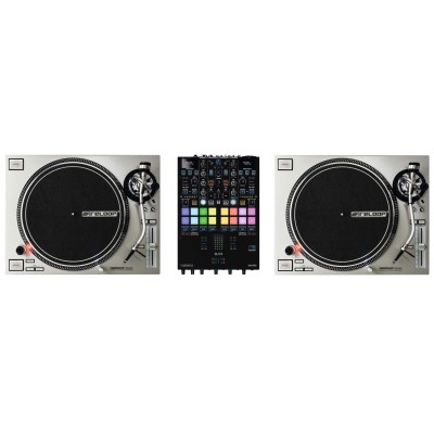 Pack Regie DJ Vinyle : RP 7000 MK2 Silver + Elite