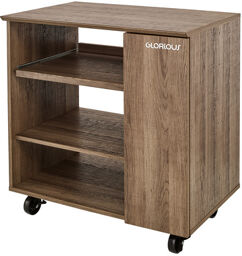 Modular Side Rack Walnut Walnut