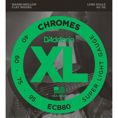 ECB80 Chromes Long Scale Super Light 40-95