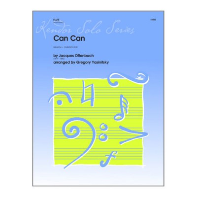 Offenbach J. - Can Can - Flute & Piano