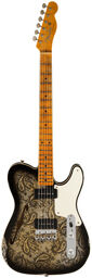 Tele Dual P90 Black Paisley Black Paisley